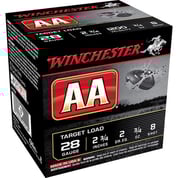 WINCHESTER - AA 28 GAUGE 2-3/4" #8 SHOT SHOTGUN AMMO