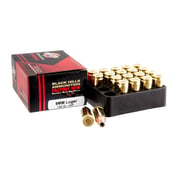 BLACK HILLS AMMUNITION - 9MM LUGER JACKETED HOLLOWPOINT HANDGUN AMMO BLACK HILLS AMMUNITION - 9MM LUGER JACKETED HOLLOWPOINT HANDGUN AMMO