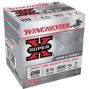 WINCHESTER - GAME & TARGET 28 GAUGE 2-3/4" #7 SHOT SHOTGUN AMMO WINCHESTER - GAME & TARGET 28 GAUGE 2-3/4" #7 SHOT SHOTGUN AMMO