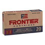 HORNADY - FRONTIER® 223 REMINGTON MATCH® HOLLOW POINT RIFLE AMMO HORNADY - FRONTIER® 223 REMINGTON MATCH® HOLLOW POINT RIFLE AMMO