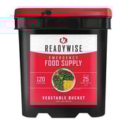 READYWISE - 120 SERVING FREEZE DRIED VEGETABLE BUCKET