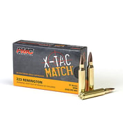 PMC AMMUNITION, INC. - X-TAC MATCH 223 REMINGTON OPEN TIP MATCH RIFLE AMMO PMC AMMUNITION, INC. - X-TAC MATCH 223 REMINGTON OPEN TIP MATCH RIFLE AMMO
