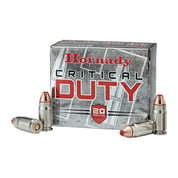 HORNADY - CRITICAL DUTY 357 SIG HANDGUN AMMO HORNADY - CRITICAL DUTY 357 SIG HANDGUN AMMO