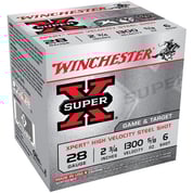 WINCHESTER - XPERT GAME & TARGET 28 GAUGE 2-3/4" #6 SHOT SHOTGUN AMMO