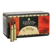 FEDERAL - V-SHOK AMMO 17 HMR 17GR JACKETED HOLLOW POINT FEDERAL - V-SHOK AMMO 17 HMR 17GR JACKETED HOLLOW POINT