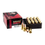 BLACK HILLS AMMUNITION - 380 AUTO JACKETED HOLLOWPOINT HANDGUN AMMO BLACK HILLS AMMUNITION - 380 AUTO JACKETED HOLLOWPOINT HANDGUN AMMO