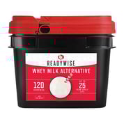 READYWISE - 120 SERVINGS EMERGENCY WHEY MILK ALTERNATIVE READYWISE - 120 SERVINGS EMERGENCY WHEY MILK ALTERNATIVE
