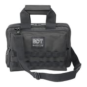 BULLDOG CASES - DELUXE 2 PISTOL RANGE BAG W/ STRAP & MOLLE BULLDOG CASES - DELUXE 2 PISTOL RANGE BAG W/ STRAP & MOLLE