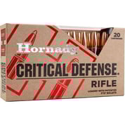 HORNADY - CRITICAL DEFENSE® 308 WINCHESTER FTX® POLYMER TIPPED RIFLE AMMO HORNADY - CRITICAL DEFENSE® 308 WINCHESTER FTX® POLYMER TIPPED RIFLE AMMO