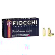 FIOCCHI AMMUNITION - Fiocchi Shooting Dynamics 9mm 124gr JHP 50/bx