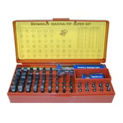 BROWNELLS - MAGNA-TIP 58 BIT MASTER SCREWDRIVER SET BROWNELLS - MAGNA-TIP 58 BIT MASTER SCREWDRIVER SET