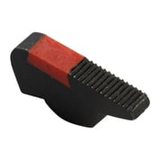 SMITH & WESSON - SIGHT RAMP, FRONT, .278', BLACK SERRATED W/RED RAMP INSERT SMITH & WESSON - SIGHT RAMP, FRONT, .278', BLACK SERRATED W/RED RAMP INSERT