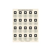 SINCLAIR INTERNATIONAL - SINCLAIR BENCHREST PRACTICE TARGET (25 PACK) SINCLAIR INTERNATIONAL - SINCLAIR BENCHREST PRACTICE TARGET (25 PACK)