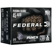 FEDERAL - PERSONAL DEFENSE PUNCH 45 ACP HANDGUN AMMO FEDERAL - PERSONAL DEFENSE PUNCH 45 ACP HANDGUN AMMO