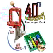 LEE PRECISION - CHALLENGER 40TH ANNIVERSARY PRESS W/3-DIE BREECH LOCK DIE SET