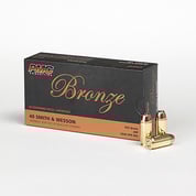 PMC AMMUNITION, INC. - PMC BRONZE 40 S&W 165 GR JHP PMC AMMUNITION, INC. - PMC BRONZE 40 S&W 165 GR JHP