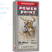 WINCHESTER - POWER POINT 30-30 WINCHESTER RIFLE AMMO WINCHESTER - POWER POINT 30-30 WINCHESTER RIFLE AMMO