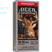 WINCHESTER - DEER SEASON XP 30-30 WINCHESTER EXTREME POINT TIP RIFLE AMMO WINCHESTER - DEER SEASON XP 30-30 WINCHESTER EXTREME POINT TIP RIFLE AMMO
