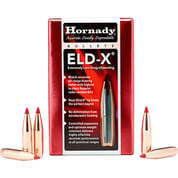 HORNADY - ELD-X® 25MM (0.257”) POLYMER TIPPED BOAT TAIL RIFLE BULLETS HORNADY - ELD-X® 25MM (0.257”) POLYMER TIPPED BOAT TAIL RIFLE BULLETS