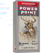 WINCHESTER - POWER POINT 32 WINCHESTER SPECIAL RIFLE AMMO WINCHESTER - POWER POINT 32 WINCHESTER SPECIAL RIFLE AMMO