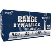 FIOCCHI AMMUNITION - RANGE DYNAMIC 5.56X45 NATO M193 RIFLE AMMO