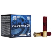 FEDERAL - GAME LOAD UPLAND HI-BRASS 410 BORE #7.5 SHOT SHOTGUN AMMO FEDERAL - GAME LOAD UPLAND HI-BRASS 410 BORE #7.5 SHOT SHOTGUN AMMO