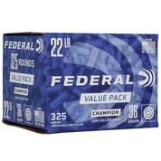 FEDERAL - CHAMPION TRAINING 22 LR LEAD HOLLOW POINT RIMFIRE AMMO FEDERAL - CHAMPION TRAINING 22 LR LEAD HOLLOW POINT RIMFIRE AMMO