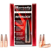 HORNADY - INTERLOCK® 7MM (0.284") FLAT BASE SPIRE POINT RIFLE BULLETS HORNADY - INTERLOCK® 7MM (0.284") FLAT BASE SPIRE POINT RIFLE BULLETS