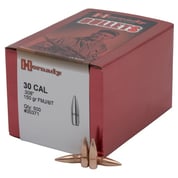 HORNADY - FULL METAL JACKET 30 CALIBER (0.308") BOATTAIL RIFLE BULLETS