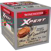 WINCHESTER - XPERT GAME & TARGET .410 BORE 3" #6 SHOT SHOTGUN AMMO WINCHESTER - XPERT GAME & TARGET .410 BORE 3" #6 SHOT SHOTGUN AMMO