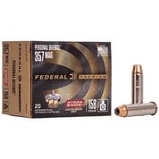 FEDERAL - PERSONAL DEFENSE 357 MAGNUM AMMO FEDERAL - PERSONAL DEFENSE 357 MAGNUM AMMO