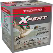 WINCHESTER - XPERT WATERFOWL 20 GAUGE 3" #4 SHOT SHOTGUN AMMO WINCHESTER - XPERT WATERFOWL 20 GAUGE 3" #4 SHOT SHOTGUN AMMO