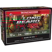 WINCHESTER - LONG BEARD XR TURKEY 12 GA 3"-3-1/2" #4/6 SHOT SHOTGUN AMMO WINCHESTER - LONG BEARD XR TURKEY 12 GA 3"-3-1/2" #4/6 SHOT SHOTGUN AMMO