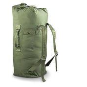SCHRECK WHOLESALE INC - US MADE TWO STRAP NYLON CORDURA DUFFLE BAG