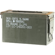 SCHRECK WHOLESALE INC - GI .50 CAL AMMO CAN USED SCHRECK WHOLESALE INC - GI .50 CAL AMMO CAN USED