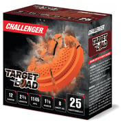 CHALLENGER AMMO - FIRST CLASS TARGET LOAD 12 GAUGE 2-3/4” #8 SHOT SHOTGUN AMMO CHALLENGER AMMO - FIRST CLASS TARGET LOAD 12 GAUGE 2-3/4” #8 SHOT SHOTGUN AMMO