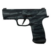 SIG SAUER, INC. - P365 XMACRO TACOPS CUSTOM 9MM LUGER BLACK CAMO SEMI-AUTO HANDGUN SIG SAUER, INC. - P365 XMACRO TACOPS CUSTOM 9MM LUGER BLACK CAMO SEMI-AUTO HANDGUN