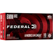 FEDERAL - AMERICAN EAGLE 6MM ARC TOTAL METAL JACKET RIFLE AMMO FEDERAL - AMERICAN EAGLE 6MM ARC TOTAL METAL JACKET RIFLE AMMO