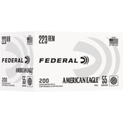 FEDERAL - AMERICAN EAGLE 223 REMINGTON FULL METAL JACKET RIFLE FEDERAL - AMERICAN EAGLE 223 REMINGTON FULL METAL JACKET RIFLE
