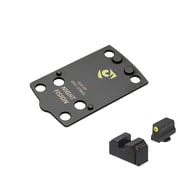 NIGHT FISION - OPTIC PLATE EPS CARRY W/TRITIUM FRONT SIGHT FOR GLOCK 43X MOS NIGHT FISION - OPTIC PLATE EPS CARRY W/TRITIUM FRONT SIGHT FOR GLOCK 43X MOS