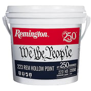 REMINGTON - WE THE PEOPLE 223 REMINGTON FULL METAL JACKET RIFLE AMMO BUCKET REMINGTON - WE THE PEOPLE 223 REMINGTON FULL METAL JACKET RIFLE AMMO BUCKET