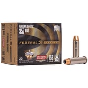 FEDERAL - PERSONAL DEFENSE 357 MAGNUM AMMO FEDERAL - PERSONAL DEFENSE 357 MAGNUM AMMO