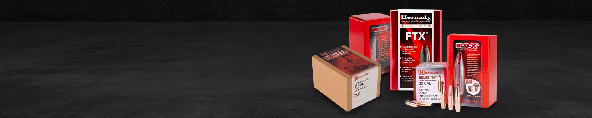 5660 Brownells Site Banners - Hornady bullets and brass 10- Discount_Category Banner