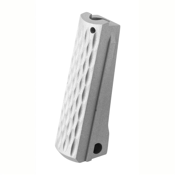 FUSION FIREARMS - 1911 GOV MAINSPRING HOUSING CHAINLINK GRAY MATTE STAINLESS