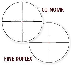 CQ-NOMR or a Fine Duplex Reticle